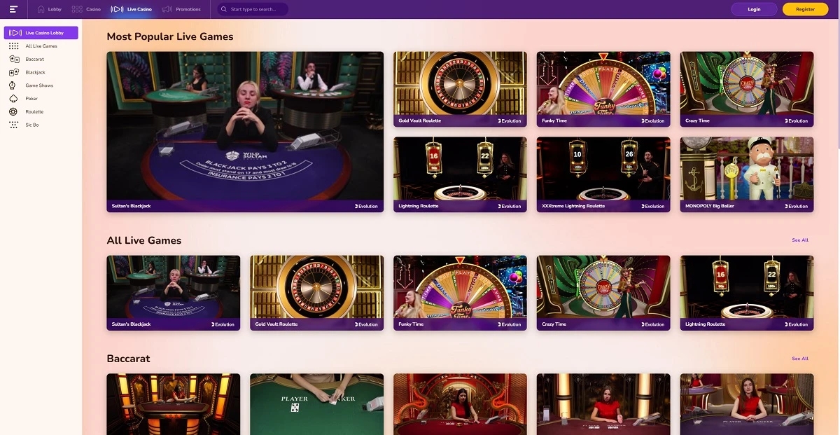Wild Sultan Casino : Bonus Sans Dépôt à Profiter